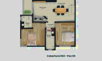 Imagem 2: Cobertura para Venda no Centro de Viçosa MG