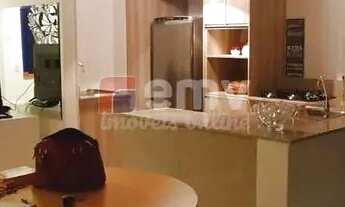 Imagem 2: Apartamento decorado 01 suíte a venda, 56 m2, 02 vagas, DCE e lazer completo com vista no