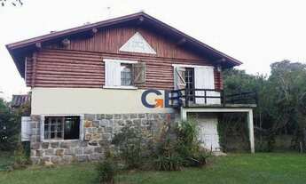 Imagem 7: Chácara com sobrado 2 dormitórios, sala estar e jantar e cozinha e pavilhão comercial à ve