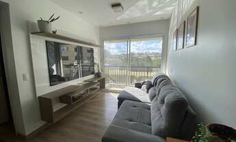 Imagem 4: Apartamento 02 dormitórios mobiliado com varanda gourmet - Alphaville