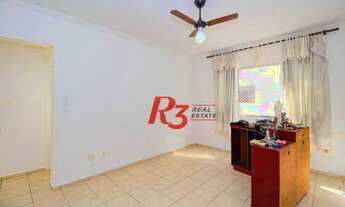 Imagem 3: Apartamento com 2 dormitórios para alugar, 90 m² por R$ 3.000,00/mês - Gonzaga - Santos/SP