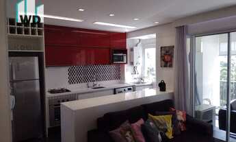 Imagem 4: Apartamento com 1 dormitório para alugar, 50 m² por R$ 4.702,18/mês - Alphaville Conde II