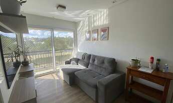 Imagem 3: Apartamento 02 dormitórios mobiliado com varanda gourmet - Alphaville