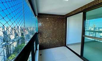 Imagem 6: APARTAMENTO PARA LOCAÇÃO EM BOA VIAGEM POSSUI 125 METROS ANDAR ALTO NASCENTE 4 QUARTOS LAZ