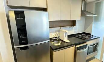 Imagem 4: Apartamento mobiliado para locação com 70m2 com 1 vaga de garagem - Pinheiros - São Paulo