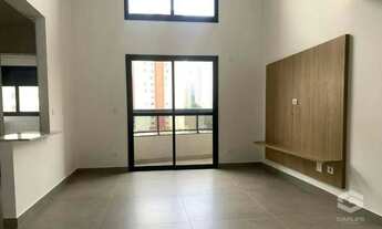 Imagem 2: Apartamento com 1 dormitório para alugar, 78 m² por R$ 5.438,00/mês - Jardim Aquarius - Sã