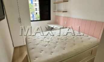 Imagem 4: Apartamento de 36m² com sacada, 1 dormitório e 1 vaga de garagem, na Vila Nova Conceição