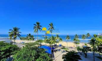 Imagem 3: Apartamento frente mar com sacada Pitangueiras Guarujá