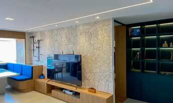 Imagem 2: Apto todo projetado e mobiliado com 107 m² com vista mar e super ventilado