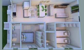 Imagem 2: Casa na planta Casa com 2 dormitórios