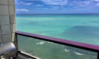 Imagem 2: Aptos Golden 1q Beach, com varanda, frente mar e frente Bernardo