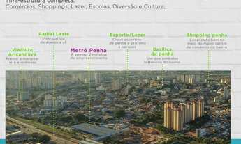 Imagem 9: Corra! Apartamentos a 3 MINUTOS do metrô PENHA com dois dormitórios e vaga de garagem!