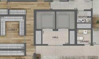 Imagem 7: Pátrio Ibirapuera Eztec. Apartamento à venda em construção, Nov.2022. 280 m², varanda, 4 s