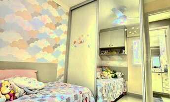 Imagem 7: Apartamento lindo a venda no Flamboyant, com armários modulados, 2 quartos sendo 1 suíte