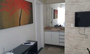 Imagem 2: Flat, quarto independente, banheiro, sala e cozinha, totalmente mobiliado, Pituba