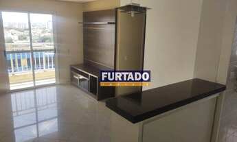 Imagem 2: Apartamento com 2 dormitórios para alugar, 54 m² por R$ 2.565,00/mês - Vila Pires - Santo