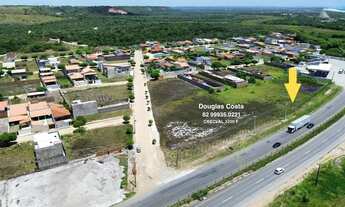 Imagem: Barra de São Miguel/AL - terrenos beira