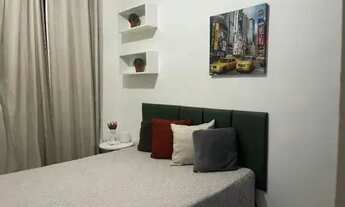 Imagem 6: ALUGO BELÍSSIMO APARTAMENTO MOBILIADO E DECORADO ED. THE ONE RESIDENCE 3/4 80m² - SÃO BRÁ