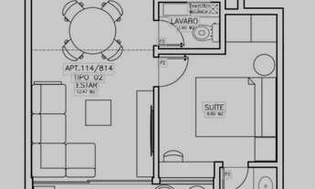 Imagem 4: 1/4 Alphaville Paralela predio novo 59 m 2