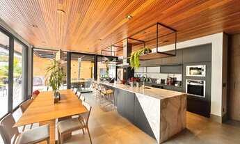 Imagem 3: Oportunidade - Casa moderna Reserva do Paratehy - 4 Dormitórios - 560m² - PORTEIRA FECHADA