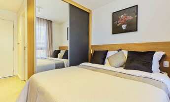 Imagem 3: Studio mobiliado equipado e decorado proximo ao Shopping Estação