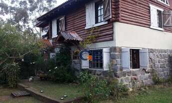 Imagem 6: Chácara com sobrado 2 dormitórios, sala estar e jantar e cozinha e pavilhão comercial à ve