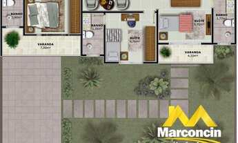 Imagem 3: Casa para venda com 170 metros quadrados com 3 quartos em Itapebussu - Guarapari - ES