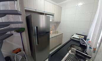 Imagem 4: Cobertura com 2 dormitórios para alugar, 95 m² por R$ 2.820,82/mês - Campestre - Santo And