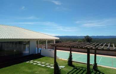 Imagem 4: Lote 1.000 com bela vista em condomínio fechado, com portaria fechada e ronda norturno