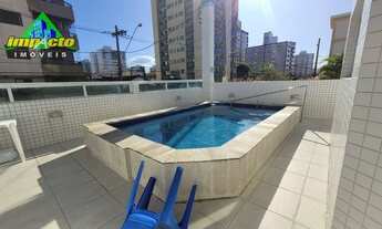 Imagem 2: Apartamento com 2 dormitórios à venda, 80 m² por R$ 380.000,00 - Vila Guilhermina - Praia