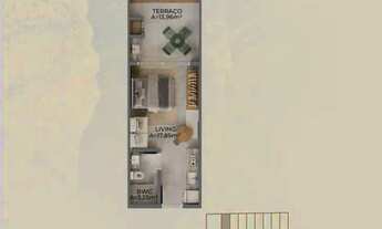 Imagem: Studio com espaço garden na Barra da Lagoa