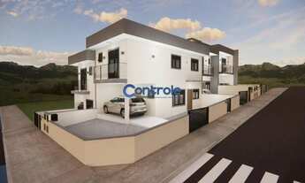 Imagem 2: Casa em construção com 03 dormitórios, sendo 01 suíte e 02 vagas no Sertão do Imaruim