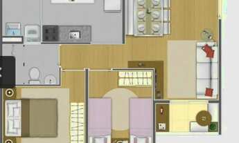 Imagem 2: Apartamento em José Manoel de Oliveira - Capela de São Pedro - Vargem Grande Paulista/SP