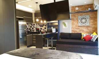 Imagem 3: Flat para aluguel possui 33 metros quadrados com 1 quarto em Santo Amaro - São Paulo - SP