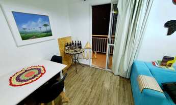 Imagem 7: AJR  Imóveis oferece um excelente Apartamento Semimobiliado com 2 quartos e 1 vaga de gara