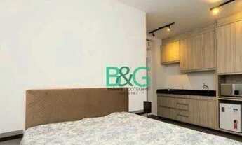 Imagem 3: Studio com 1 dormitório para alugar, 36 m² por R$ 3.630/mês - Pinheiros - São Paulo/SP