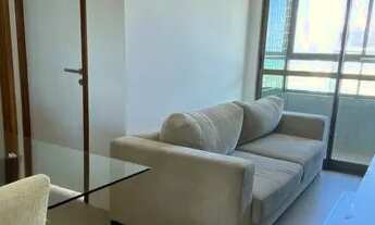 Imagem: NERI 1qt Mobiliado varanda c/Vista Mar Pisc