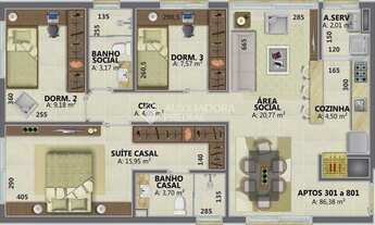 Imagem 3: PORTO ALEGRE - Apartamento Padrão - Menino Deus