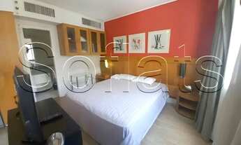 Imagem 4: Flat Slaviero Moema com 1 dormitório e 1 vaga disponível para locação com entrada imediata