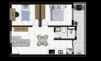 Imagem 3: Apartamento 2 Dormitórios a Venda na Penha