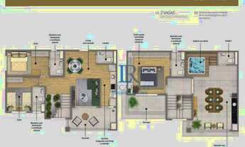Imagem 5: Cobertura com 3 dormitórios à venda, 154 m² por R$ 1.311.380,00 - Jardim da Glória - Cotia
