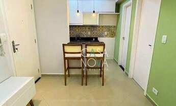 Imagem 2: Apartamento com 1 dormitório para alugar, 50 m² por R$ 2.900,00/mês - Embaré - Santos/SP