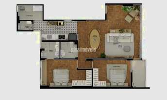 Imagem 5: Totalmente reformado!!! Varanda!!! Iluminado!!! Ótimo local!!!