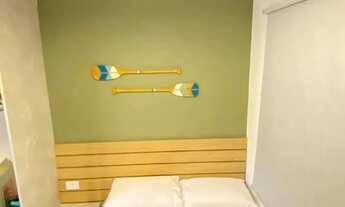 Imagem 4: Quarto e sala no House Ondina, 1 Quarto, 22 m² - Salvador/BA