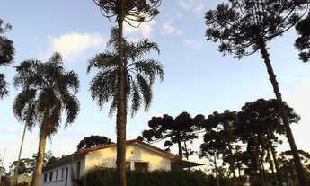 Imagem: Casa grande, com pé direito alto e terreno