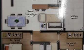 Imagem 5: APÊ pronto para morar no Colina Sorriso II