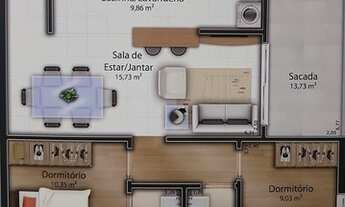 Imagem 7: APÊ pronto para morar no Colina Sorriso II