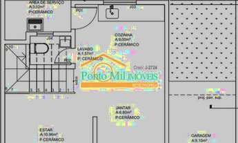 Imagem 4: SOBRADO com 3 dormitórios à venda com 158m² por R$ 660.000,00 no bairro Santa Felicidade