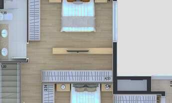 Imagem 4: COBERTURA com 3 dormitórios à venda com 312.17m² por R$ 1.720.000,00 no bairro Ahú - CURIT