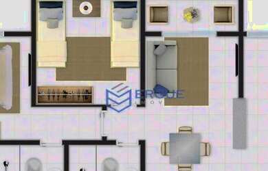 Imagem 7: Apartamento com 2 dormitórios à venda, 47 m² por R$ 189.284,00 - Paupina - Fortaleza/CE